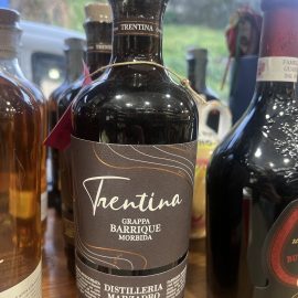 GRAPPA MARZADRO LA TRENTINA MORBIDA BARRIQUE CL.70 NUOVA BOTTIGLIA